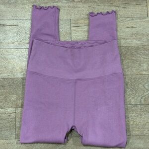 Spiritual Gangster Purple Leggings